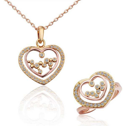 Austrian Crystal jewelry set charms SMTPS261 MP