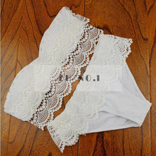 Bandage Bikini Bright Color sexy Bikini Push Up Swimwear Hot Sexy Women Swimsuit Beachwear Elastic Halter Bikini Set N17ZN6 MP