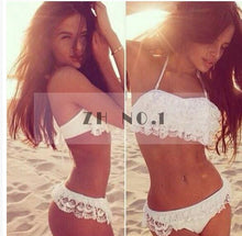 Beach Riot Sexy Floral bikini Print Women High Neck Halter Top Brazilian Swimwear Retro Racerback Caged Swimsuit N70ZN3 MP