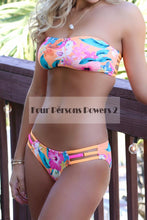 Beach Pattern Swimsuit Bathing Suit Low Waist High Neck Brazilian Bikini Set Swimwear Women Biquini New Print MP