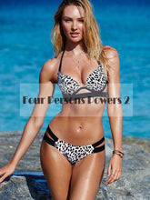 Beach Pattern Swimsuit Bathing Suit Low Waist High Neck Brazilian Bikini Set Swimwear Women Biquini New Print MP