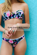 Beach Pattern Swimsuit Bathing Suit Low Waist High Neck Brazilian Bikini Set Swimwear Women Biquini New Print MP