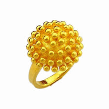 18K Gold Plated ring hollow pattern anel masculino jewelry display YHDR 7 MP