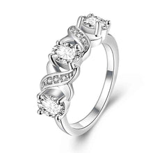Austrian Crystal rings Crystal LOVE anillos bear collier plastron femme SKGR396 MP