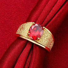 18k gold plated rings Insets wide strip aneis Personalized MP