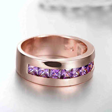 Austrian Crystal rings for men Inside circle ring men Gift for her MP