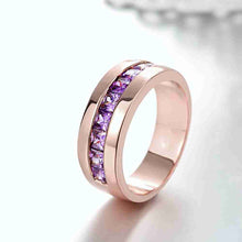 Austrian Crystal rings for men Inside circle ring men Gift for her MP
