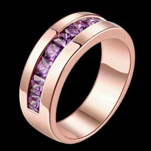 Austrian Crystal rings for men Inside circle ring men Gift for her MP