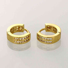 18K Gold Plating earrings casual cilp brinco bijoux women SKGE 36 MP