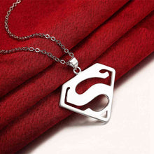 18k gold plated necklaces Superman collares Jewelry European Style KNWN 14 MP