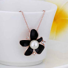 18K Gold Plated necklace women Irregular flower set bead choker Jewelry European Style 77 MP