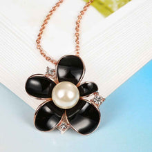 18K Gold Plated necklace women Irregular flower set bead choker Jewelry European Style 77 MP