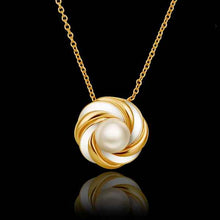 18K Gold Plated pendants Wound coil maxi colar ruby jewelry 72 MP