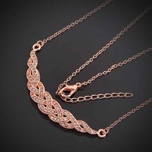 Austrian Crystal necklaces rose golden crystal collane Factory 93 MP