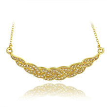 Austrian Crystal necklaces rose golden crystal collane Factory 93 MP
