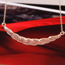 Austrian Crystal necklaces rose golden crystal collane Factory 93 MP