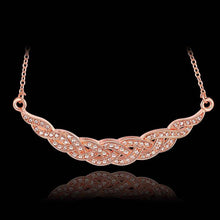 Austrian Crystal necklaces rose golden crystal collane Factory 93 MP