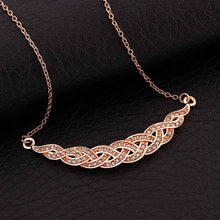 Austrian Crystal necklaces rose golden crystal collane Factory 93 MP
