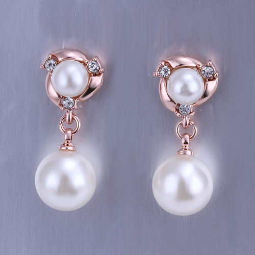 acessorios para mulher earings double beads drop earrings cufflinks Costume Jewellery 131 MP