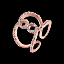 acessorios para mulher wedding ring Arc inlaid crystal opal diy299 MP