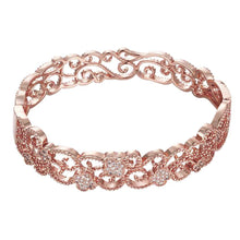 18K Gold Plating friendship bangle A flat line women bracelet accessories HBZ 12 MP