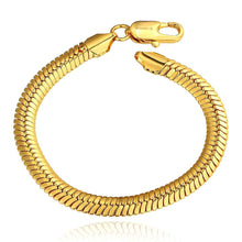 18K Gold Plated pulseras 1 M sideways bracelet anchor wedding decoration HBB 11 MP