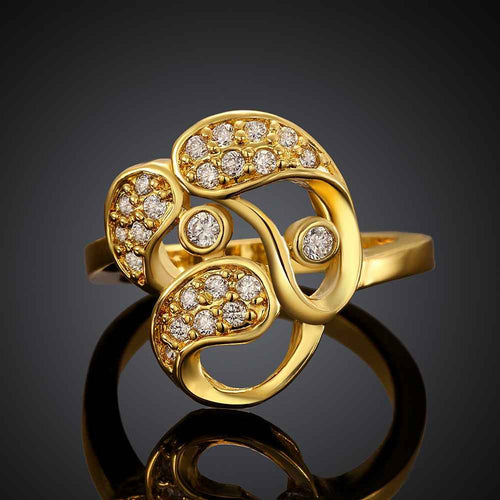 18K Gold Plated rings Cactus anillo Gift for her SKGR 62 MP