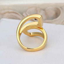 acessorios para mulher Engagement rings Simple deduction anel de ouro bijoux femme196 MP