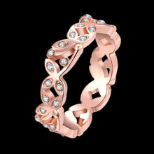 acessorios para mulher rings for men Hollow linear crystal anel de ouro fine jewelry316 MP