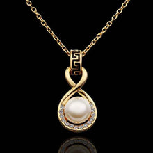 18K Gold Plating women necklace Double circle bead tattoo choker jewelry 62 MP