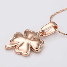 18k gold plated necklace women golden Clover collares women bijoux women24 MP