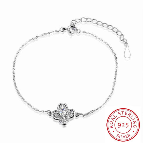 925 sterling silver in jewelry charm bracelet Flower type one direction bijoux STVH 53 MP