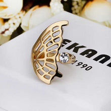 acessorios para mulher wedding ring half butterfly anillos fine jewelry198 MP