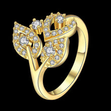 18k gold plated rings for men Crystal leaves anel masculino jewelry display2 5 MP