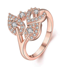 18k gold plated rings for men Crystal leaves anel masculino jewelry display2 5 MP