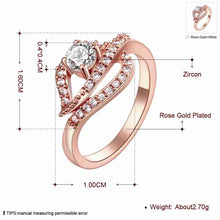18k gold plated rings for men Hover four feet set crystal aneis Jewelry European Style MP