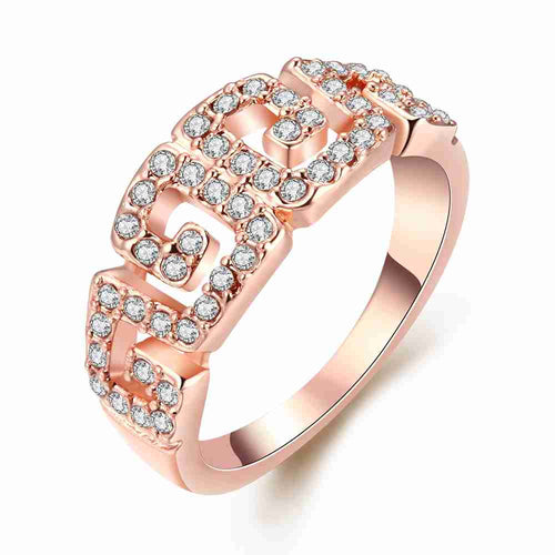 acessorios para mulher engagement ring Pierced letters aliancas accessories317 MP