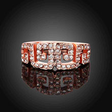 acessorios para mulher engagement ring Pierced letters aliancas accessories317 MP