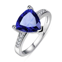 acessorios para mulher rings Insets triangle opal ruby jewelry159 MP