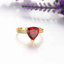 acessorios para mulher rings Insets triangle opal ruby jewelry159 MP
