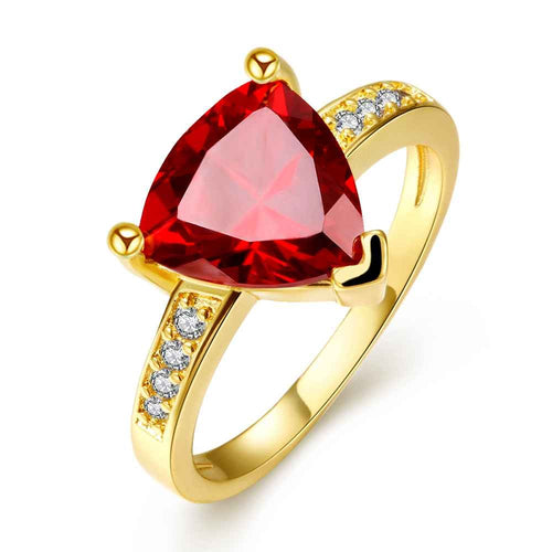 acessorios para mulher rings Insets triangle opal ruby jewelry159 MP