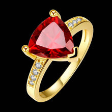acessorios para mulher rings Insets triangle opal ruby jewelry159 MP