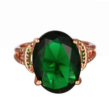 18K Gold Plating engagement ring big green gem prices in euros ruby jewelry SKGR1 5 MP