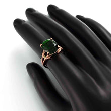 18K Gold Plating engagement ring big green gem prices in euros ruby jewelry SKGR1 5 MP