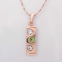 18K Gold Plating pendants flower cards bisuteria jewellery243 MP