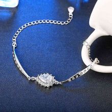 925 silver bracelets amp; bangles crystal flower pulsera collier plastron STVH 54 MP