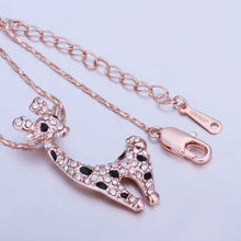 18K Gold Plating necklaces deer collares populares horloge MP