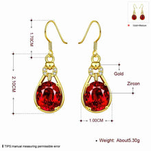 18k gold plated earings jewelry Hand holding crystal ball drop orecchini men jewelry MP