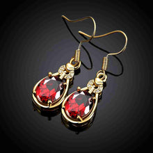18k gold plated earings jewelry Hand holding crystal ball drop orecchini men jewelry MP
