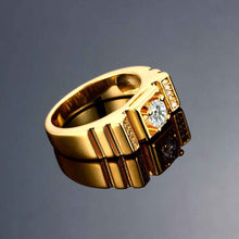Austrian Crystal rings Rainbow Bridge ring men Factory MP